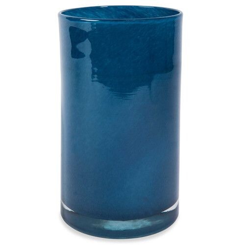 Glass Blue Ombre Cylinder Decorative Bottles W2B