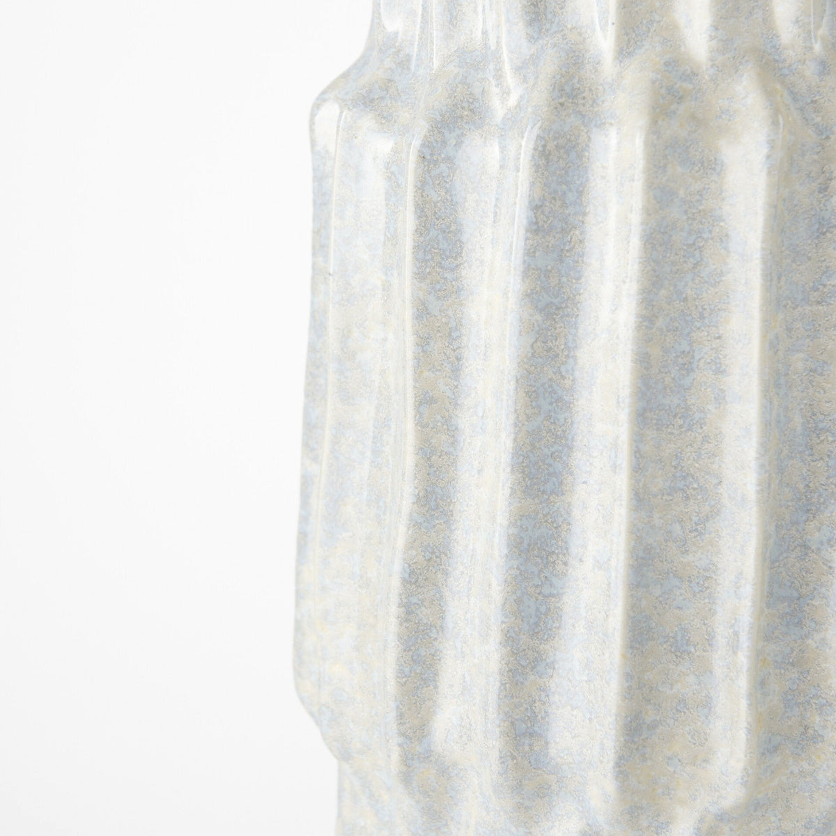23" Jumbo Organic Textured Gray Vase W2B