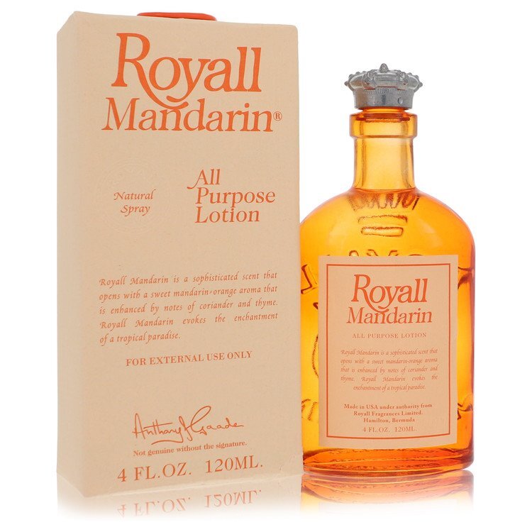 Royall Mandarin by Royall Fragrances All Purpose Lotion / Cologne 4 oz (Men) W2B