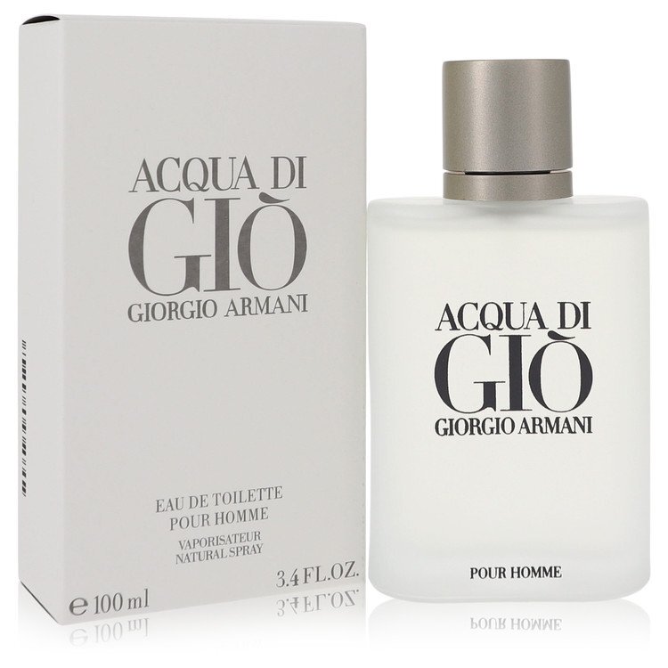 Acqua Di Gio by Giorgio Armani Eau De Toilette Spray 3.3 oz (Men) W2B