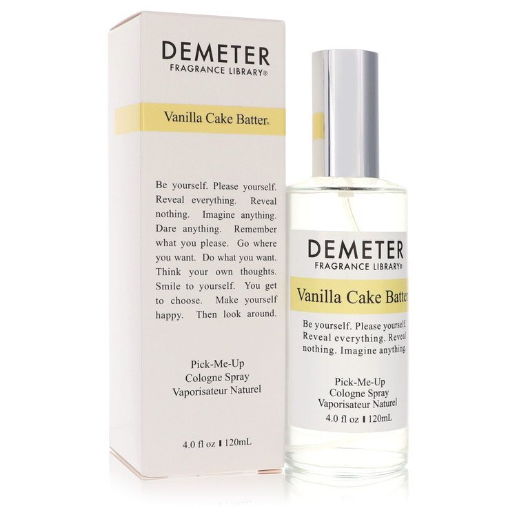 Demeter Vanilla Cake Batter by Demeter Cologne Spray 4 oz (Women) W2B