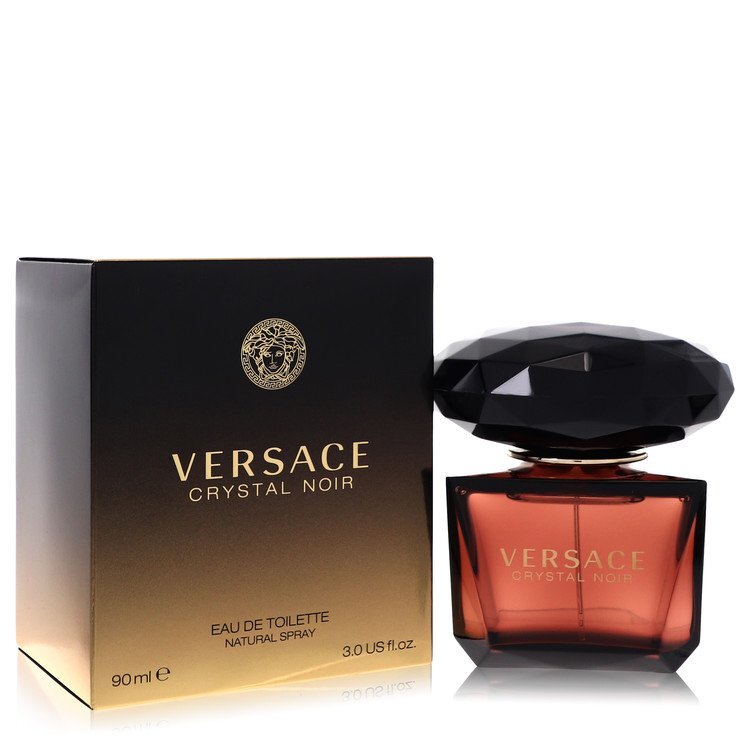 Crystal Noir by Versace Eau De Toilette Spray 3 oz (Women) W2B