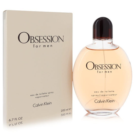 Obsession by Calvin Klein Eau De Toilette Spray 6.7 oz (Men) W2B