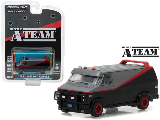 1983 GMC Vandura (B.A.'s) "The A-Team" (1983-1987) TV Series Hollywood Series 19 1/64 Diecast Model Car by Greenlight Greenlight