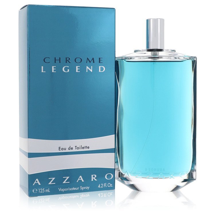 Chrome Legend by Azzaro Eau De Toilette Spray 4.2 oz (Men) W2B