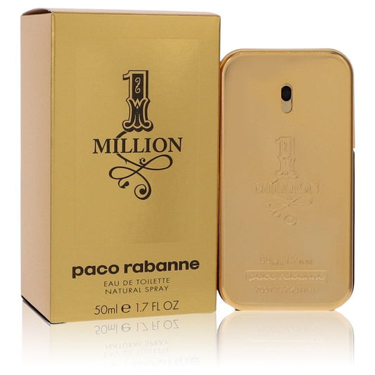 1 Million by Paco Rabanne Eau De Toilette Spray 1.7 oz (Men) W2B