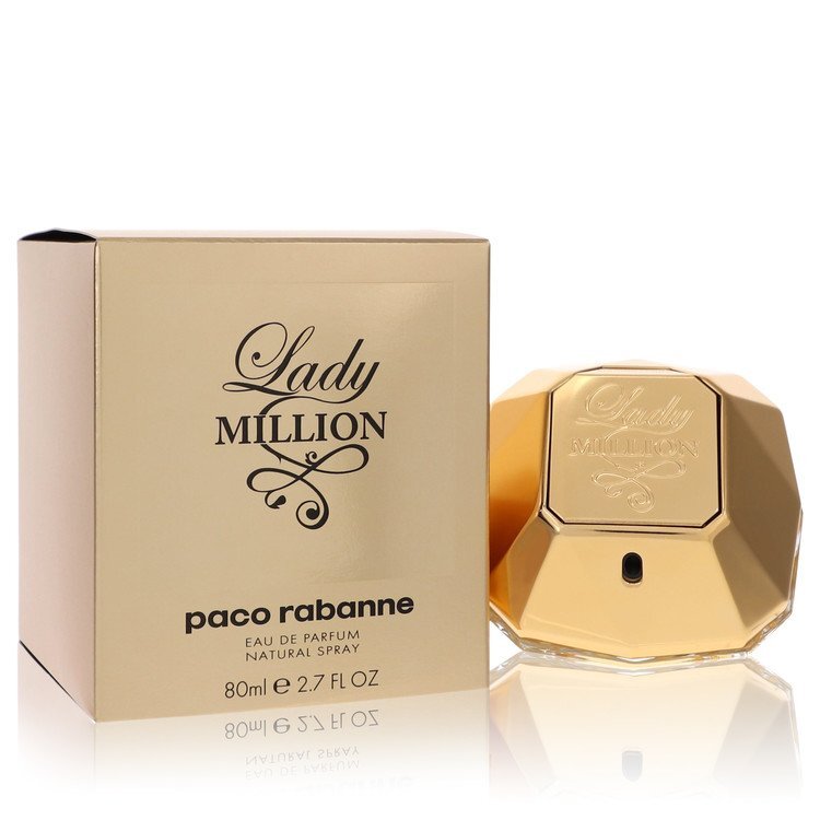 Lady Million by Paco Rabanne Eau De Parfum Spray 2.7 oz (Women) W2B