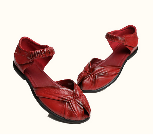 Breathable Ethnic Style Peep-Toe Women's Sandals Best YouTube Store