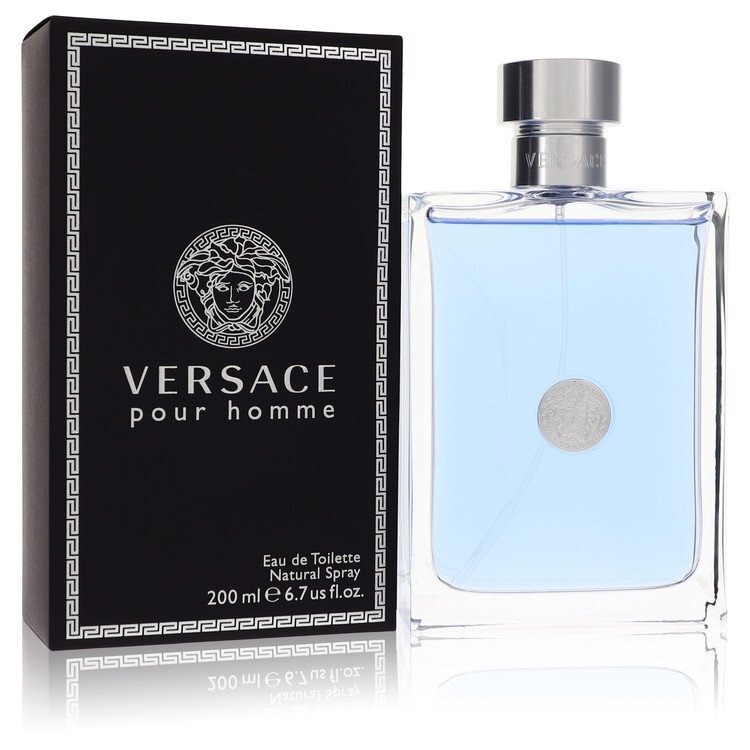 Versace Pour Homme by Versace Eau De Toilette Spray 6.7 oz (Men) W2B