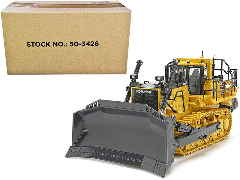 Komatsu D375A-8 Crawler Dozer with Ripper 1/50 Diecast Model by First Gear First Gear