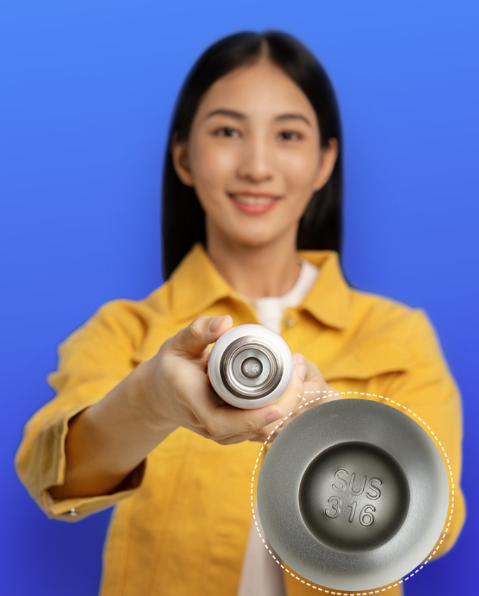 Smart Temperature Display Insulated Water Bottle LadyShow.Store