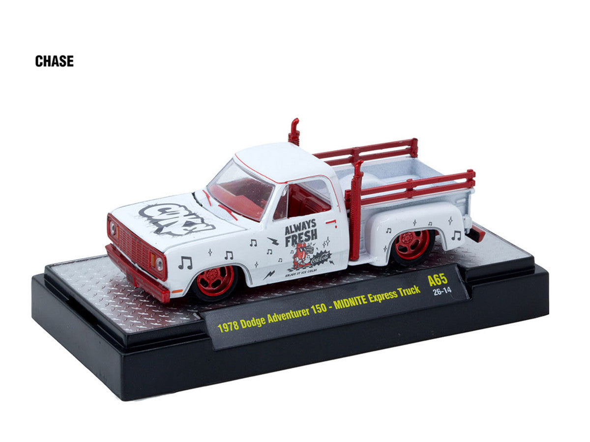 "Coca-Cola" Set of 3 pieces Release 65 Limited Edition to 4800 pieces Worldwide 1/64 Diecast Models by M2 Machines M2