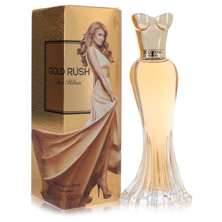 Gold Rush by Paris Hilton Eau De Parfum Spray 3.4 oz (Women) W2B