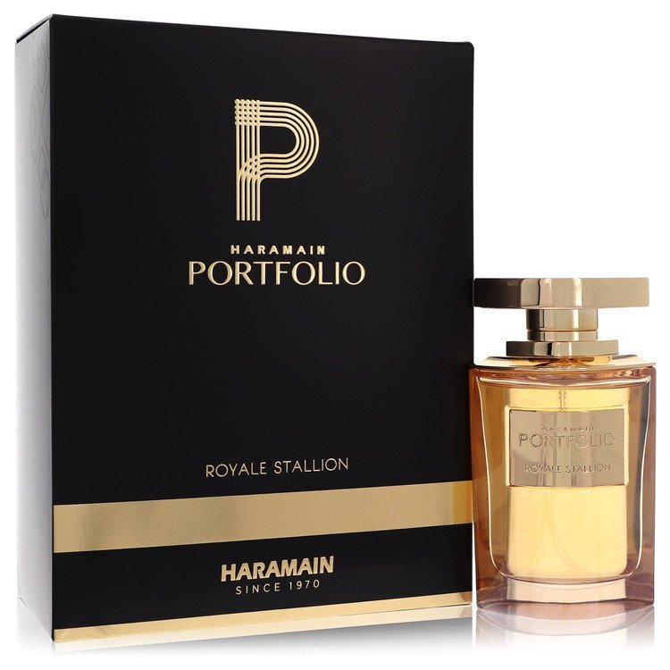 Al Haramain Portfolio Royale Stallion by Al Haramain Eau De Parfum Spray 2.5 oz (Men) W2B