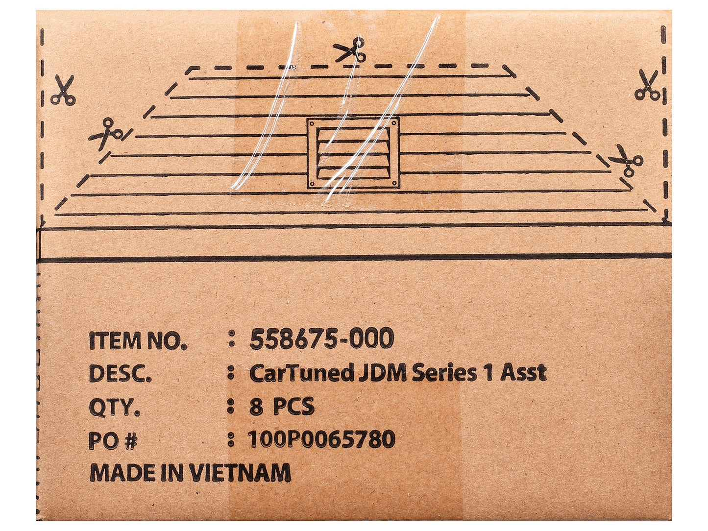 JDM Tuners Series 1 Set of 8 Pieces Diecast Model Cars by CarTuned