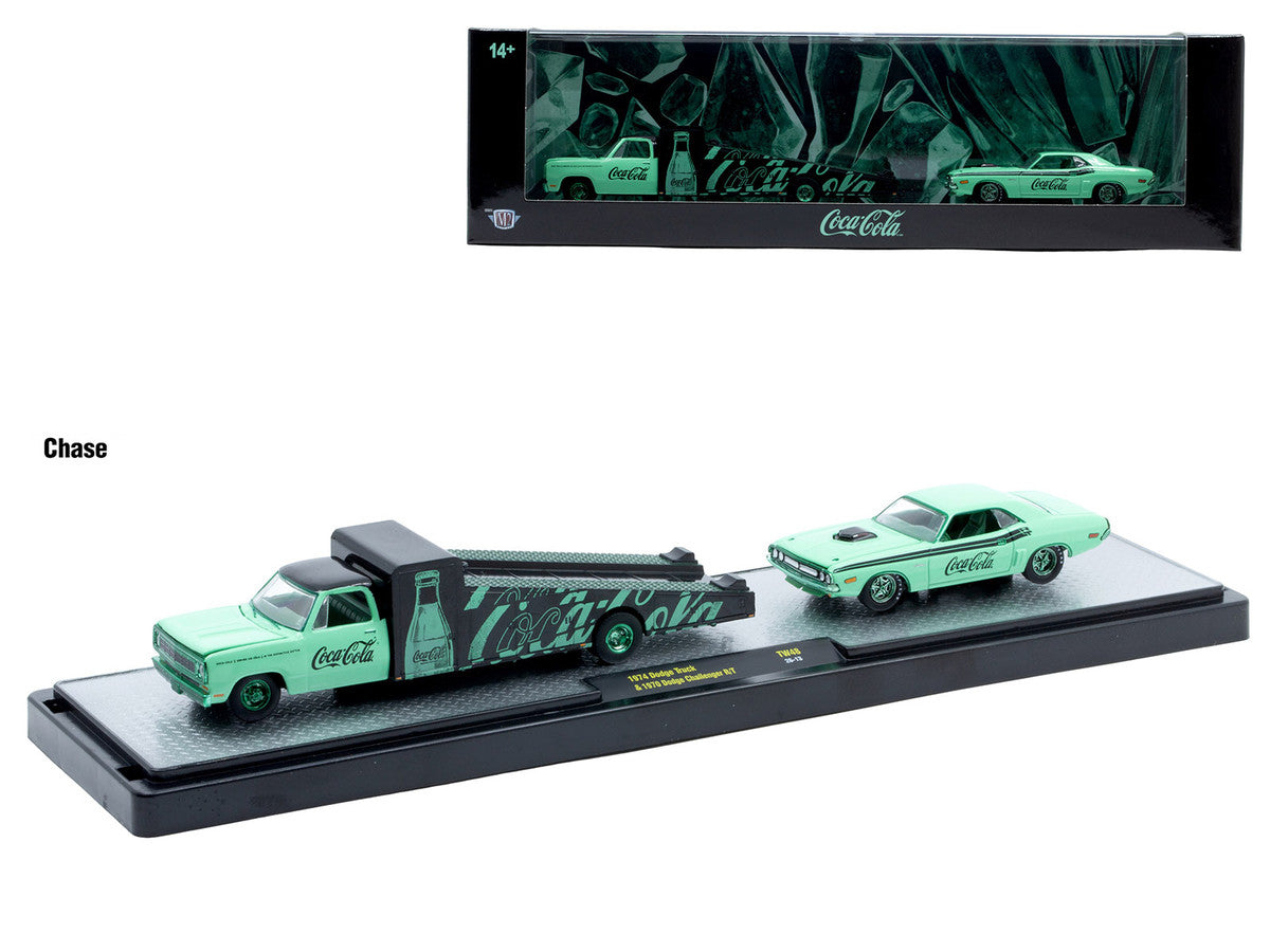 Auto Haulers "Coca-Cola" Set of 3 pieces Release 48 Limited Edition to 4800 pieces Worldwide 1/64 Diecast Models by M2 Machines M2
