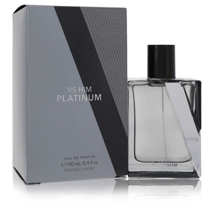 Vs Him Platinum by Victoria's Secret Eau De Parfum Spray 3.4 oz (Men) W2B