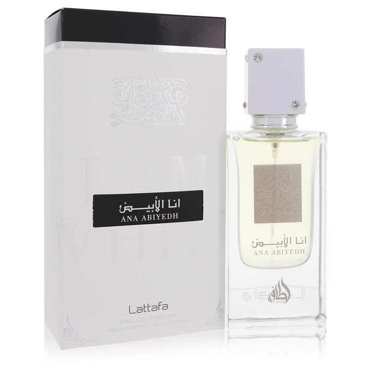 Ana Abiyedh I Am White by Lattafa Eau De Parfum Spray (Unisex) 2 oz (Women) W2B