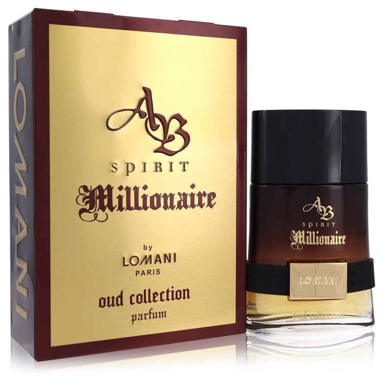 Spirit Millionaire Oud Collection by Lomani Eau De Parfum Spray 3.3 oz (Men) W2B