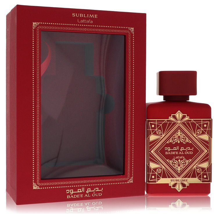Lattafa Badee Al Oud Sublime by Lattafa Eau De Parfum Spray 3.4 oz (Men) W2B