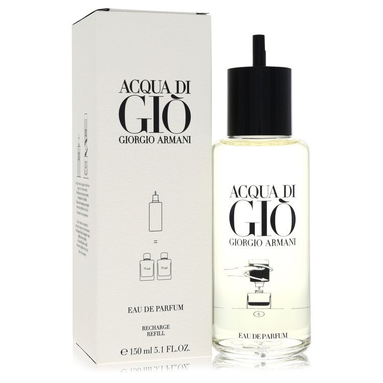Acqua Di Gio by Giorgio Armani Eau De Parfum Refill 5.1 oz (Men) W2B