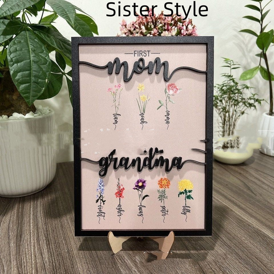 Photo Frame Gift Decoration Mother's Day Gift CJD