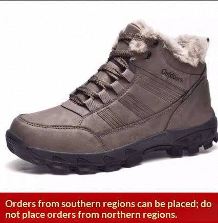 Winter Fleece-lined Thermal Cotton Shoes For Casual And Sports Wear Best YouTube Store