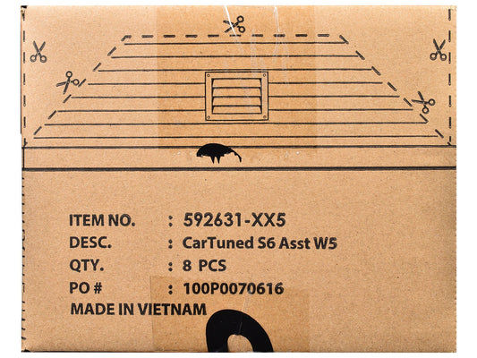 "Mainline" 2025 Series 6 Set of 8 Pieces Diecast Model Cars by CarTuned Car Tuned