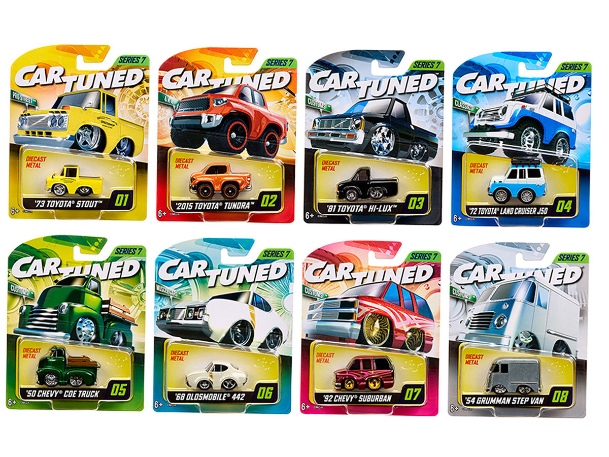 "Mainline" 2025 Series 7 Set of 8 Pieces Diecast Model Cars by CarTuned Car Tuned