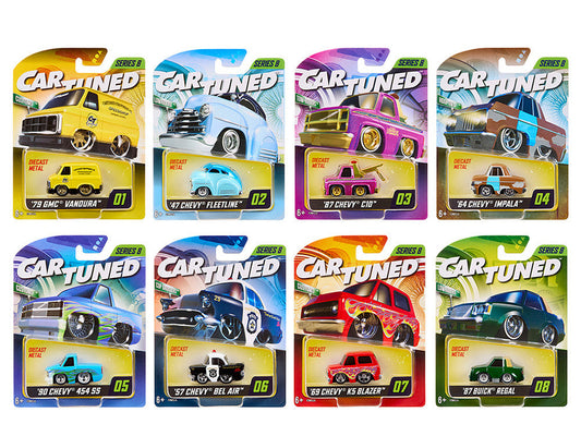 "Mainline" 2025 Series 8 Set of 8 Pieces Diecast Model Cars by CarTuned Car Tuned