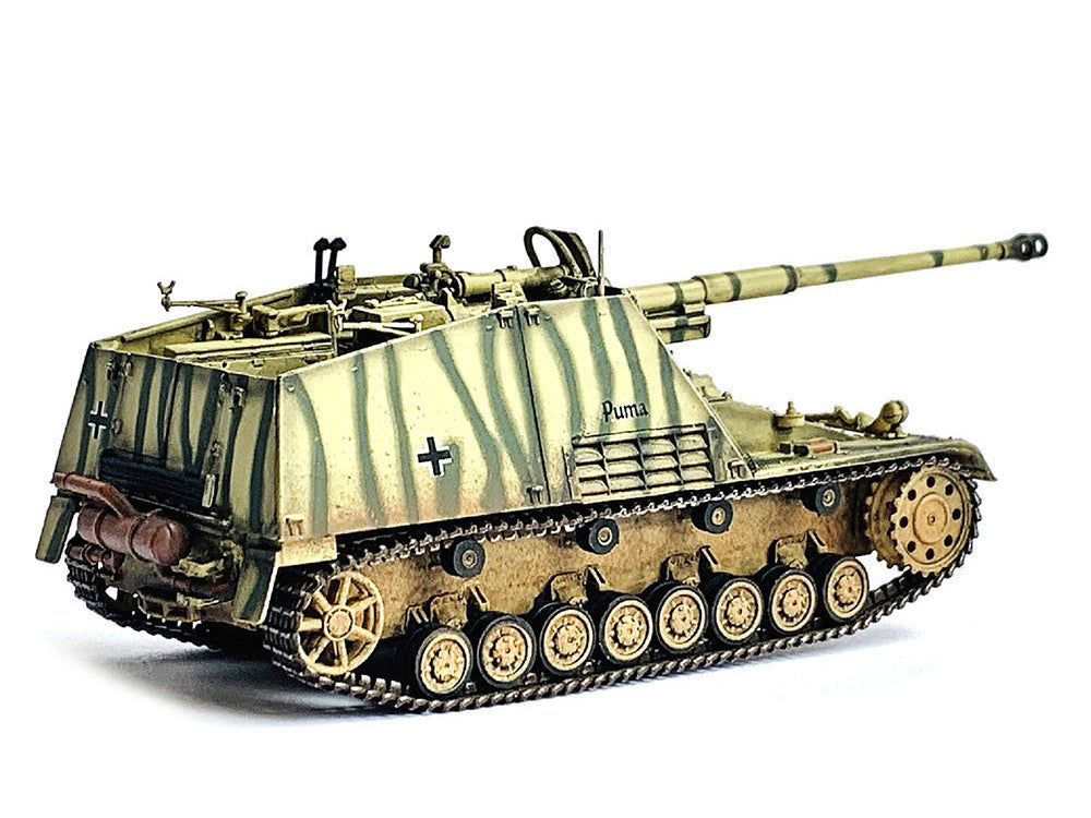 German Sd.Kfz.164 Hornisse "Nashorn" Armored Vehicle "Puma German Army" "NEO Dragon Armor" Series 1/72 Plastic Model by Dragon Models Dragon Models