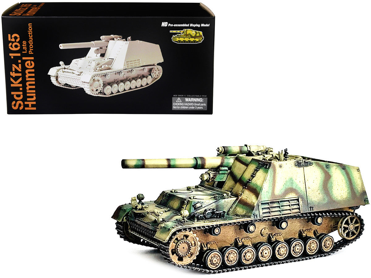 German Sd.Kfz.165 Hummel Self-Propelled Gun #313 "Late Production German Army" "NEO Dragon Armor" Series 1/72 Plastic Model by Dragon Models Dragon Models