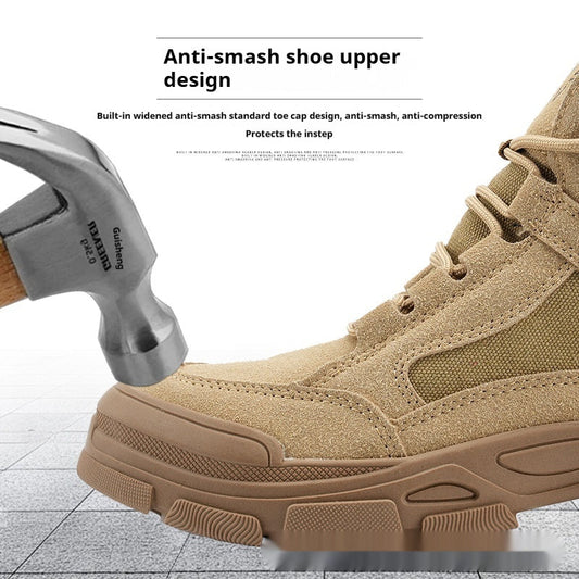 Mens Anti Smashing And Puncture Resistant Safety Shoes Best YouTube Store