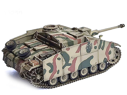 Germany StuG.III Ausf.G Early Production Tank with Schurzen #411 "Panzer Abteilung 115 Italy" (1943) "NEO Dragon Armor" Series 1/72 Plastic Model by Dragon Models-1