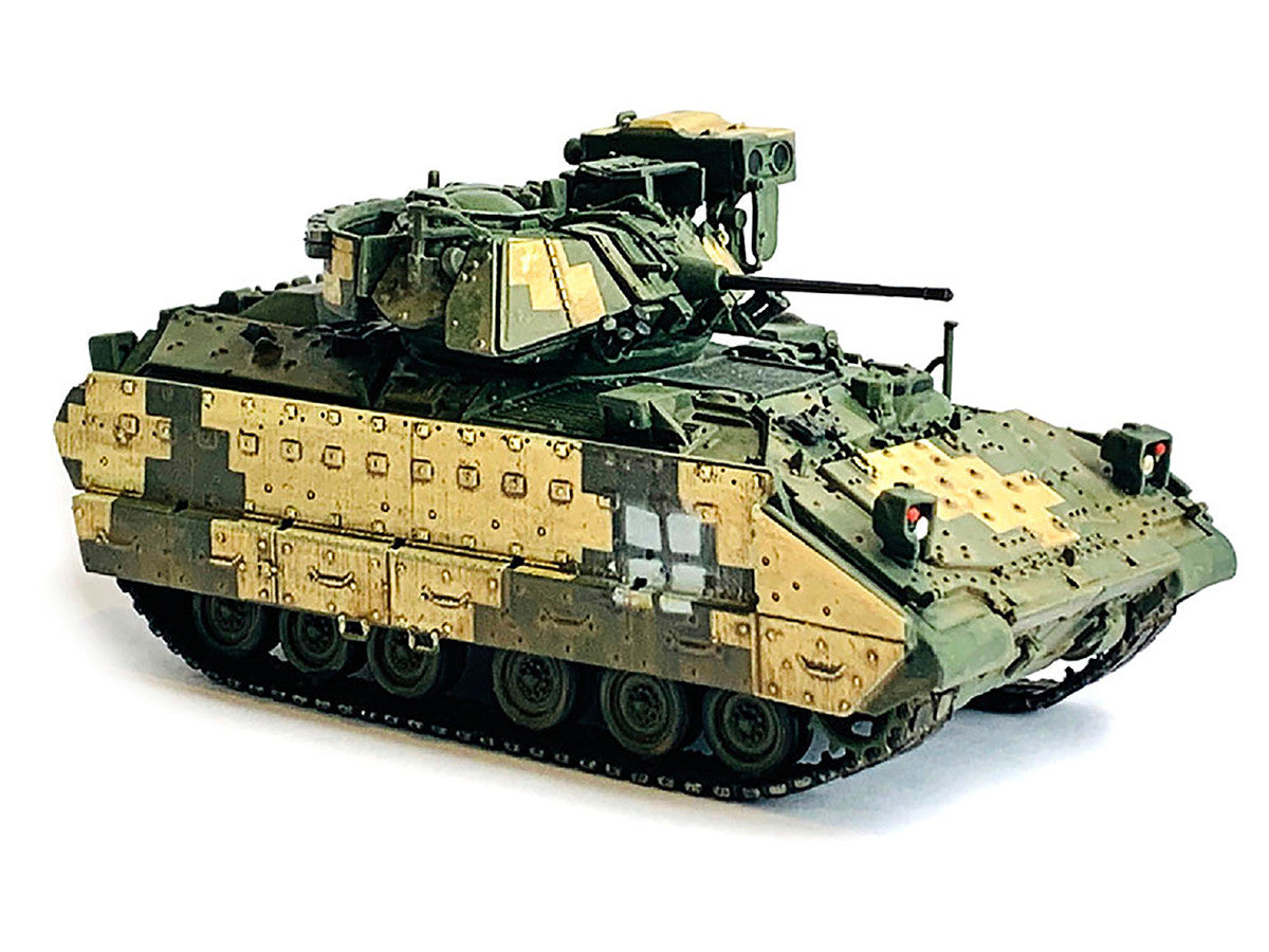Ukraine M2A2 ODS Light Tank 3-Tone Camouflage "NEO Dragon Armor" Series 1/72 Plastic Model by Dragon Models Dragon Models