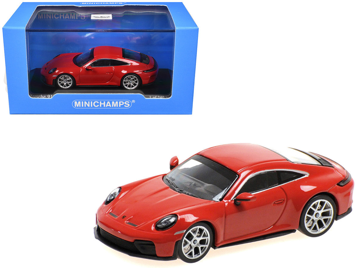 2025 Porsche 911 (992.2) GT3 Touring Red Limited Edition to 240 pieces Worldwide 1/64 Diecast Model Car by Minichamps Minichamps