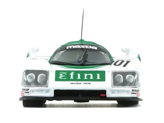 Mazda 787B #201 Johnny Herbert - Maurizio Sandro Sala "Efini" "All Japan Sports Prototype Car Endurance Championship" (1991) 1/64 Diecast Model Car by BM Creations-1