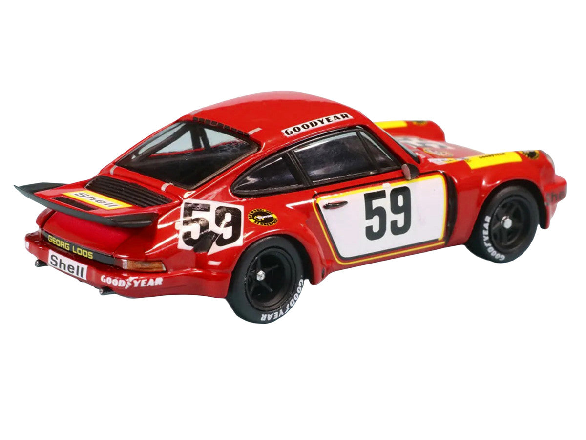 Porsche 911 Carrera RSR #59 Tim Schenken - Howden Ganley "Gelo Racing Team" "24 Hours of Le Mans" (1975) 1/64 Model Car by Spark-3