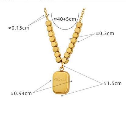 Titanium Steel Minimalist Irregular Fashion All-Match Ring LadyShow.Store