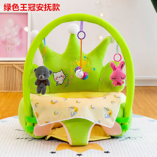 Crown Baby Learning Chair Plush Sofa for Infants LuxuryLifeWay Online Store