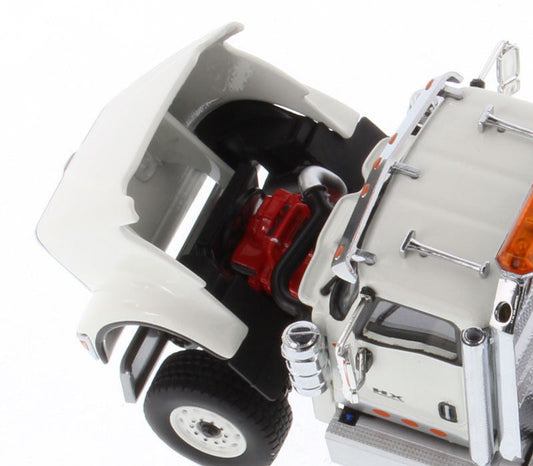 International HX520 Day Cab Tandem Tractor White 1/50 Diecast Model by Diecast Masters Diecast Masters