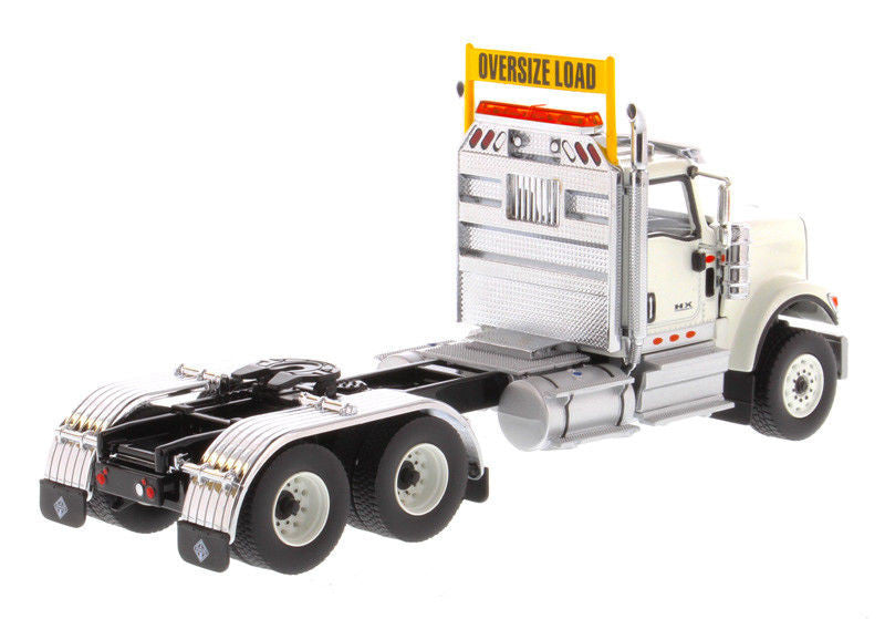International HX520 Day Cab Tandem Tractor White 1/50 Diecast Model by Diecast Masters Diecast Masters
