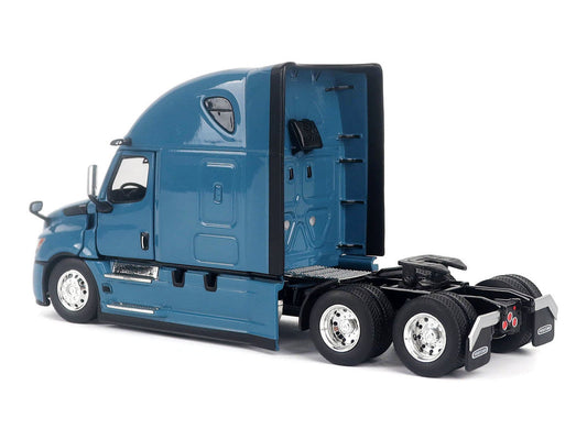 2025 Freightliner Cascadia Gen-5 Sleeper Cab Truck Tractor Signature Blue "Transport Series" 1/50 Diecast Model by Diecast Masters Diecast Masters