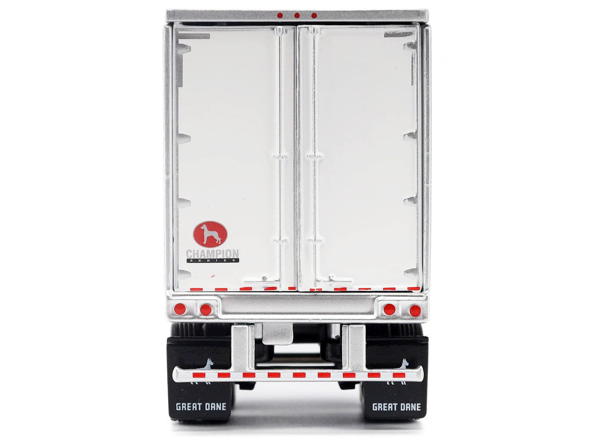 Great Dane Champion 53ft Dry Cargo Trailer White "Transport Series" 1/64 Diecast Model by Diecast Masters Diecast Masters