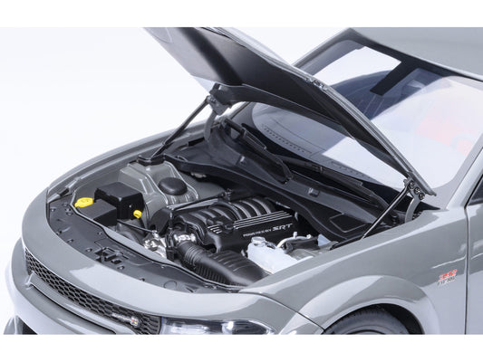 Dodge Charger Scat Pack Widebody Destroyer Gray 1/18 Model Car by Autoart-1