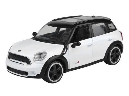Mini Cooper S Countryman White 1/24 Diecast Car Model by Motormax-1