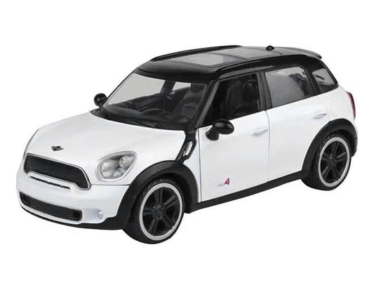 Mini Cooper S Countryman White 1/24 Diecast Car Model by Motormax Motormax