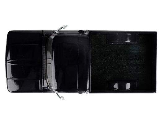 1966 Chevrolet C10 Fleetside Pickup Truck Black "Maxx Design" "Timeless Legends" Series 1/24 Diecast Model Car by Motormax Motormax