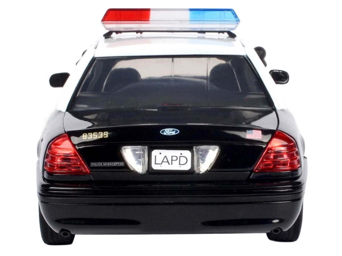 2001 Ford Crown Victoria Los Angeles Police Department LAPD Car 1/18 Diecast Car Model by Motormax Motormax