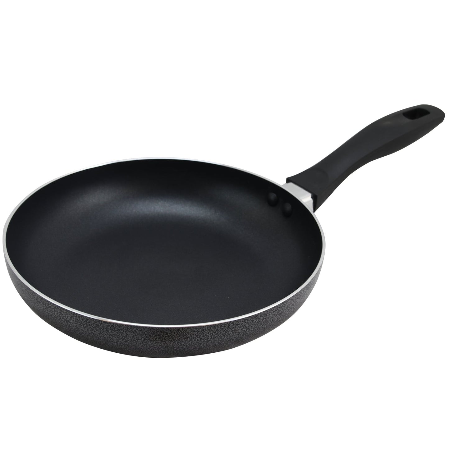 Oster Clairborne 9.5 Inch Aluminum Hammer Tone Frying Pan in Charcoal Grey W2B